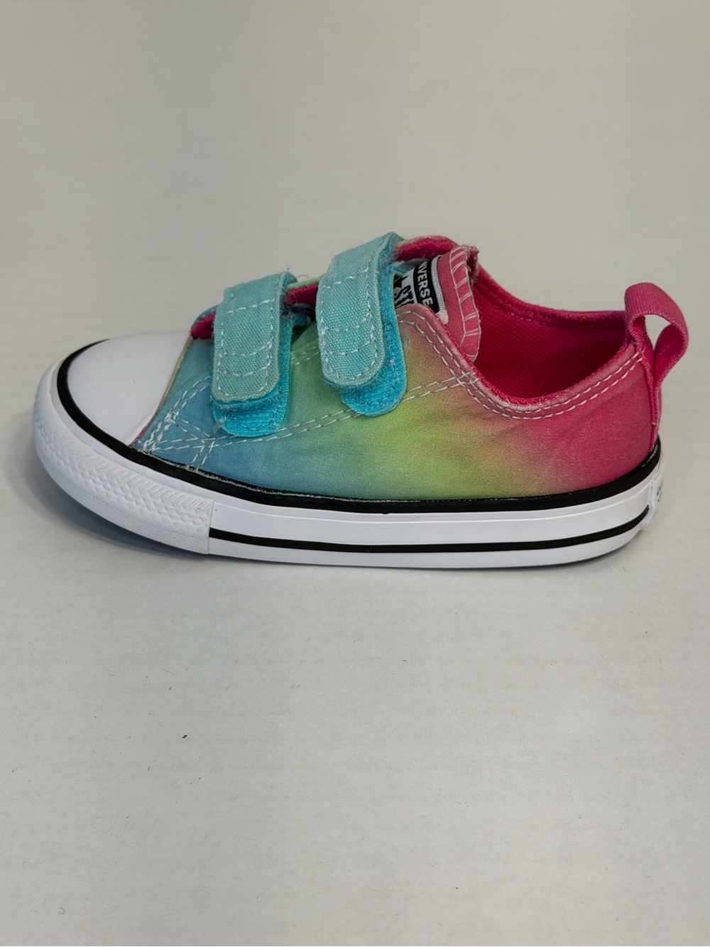 Title:Converse Chuck Taylor All Star EasyOn Low TD Bright Ombre Size 6 Infant